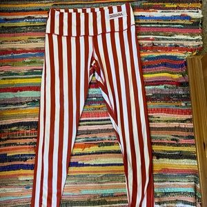 Indiana University Pinstripe Leggings
